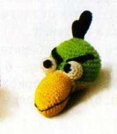 Зеленая птичка Angry Birds