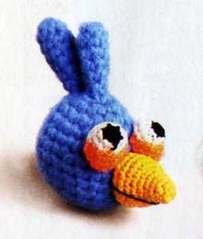 Синяя птичка Angry Birds
