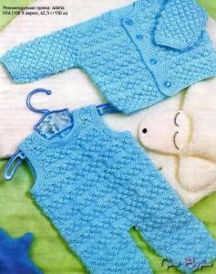 Вязание для малыша комплекта