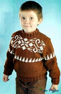 Пуловер мальчику 5 лет